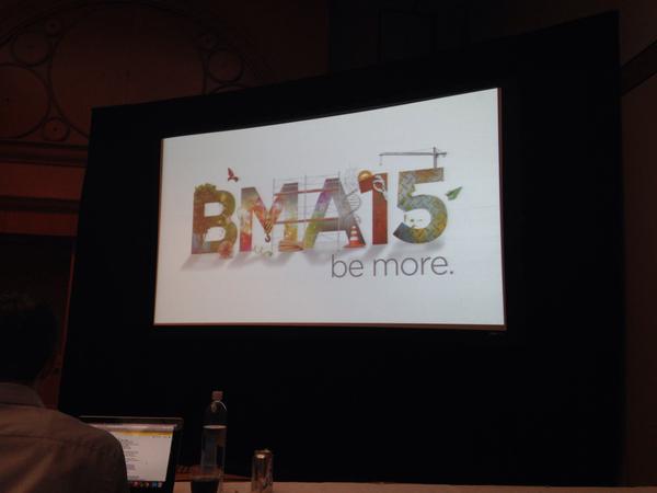 #BMA15 inspires marketers to "Be more." Photo credit: DejaViewsUSA.com